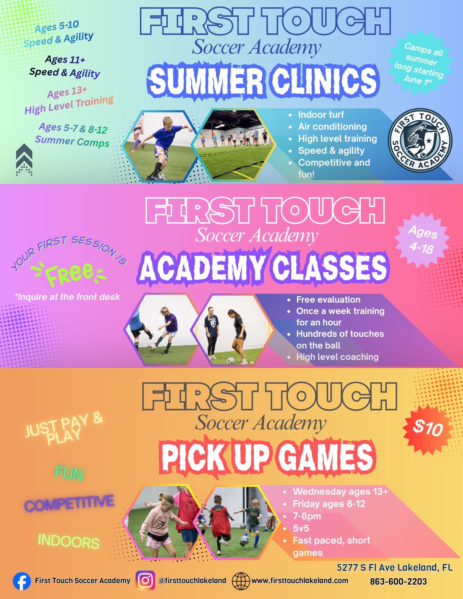 First Touch Soccer Academy